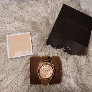 Michael Kors Ritz Rose Gold Watch